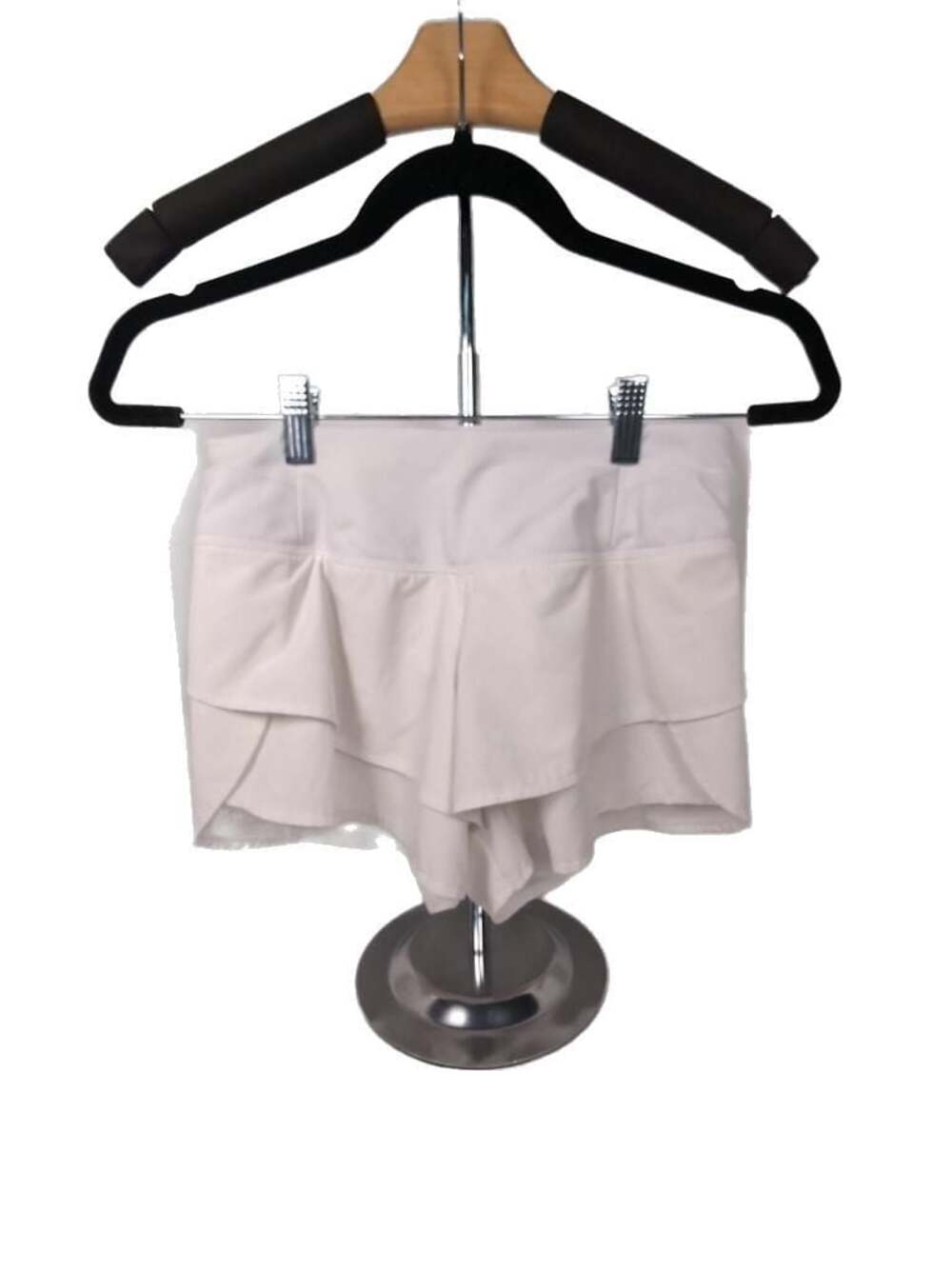 Calia White Athletic Ruffle Skort Shorts Size XS